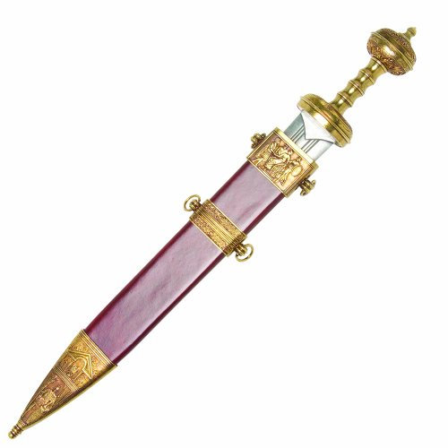 Denix Gladiatoren-Schwert mit Goldrand