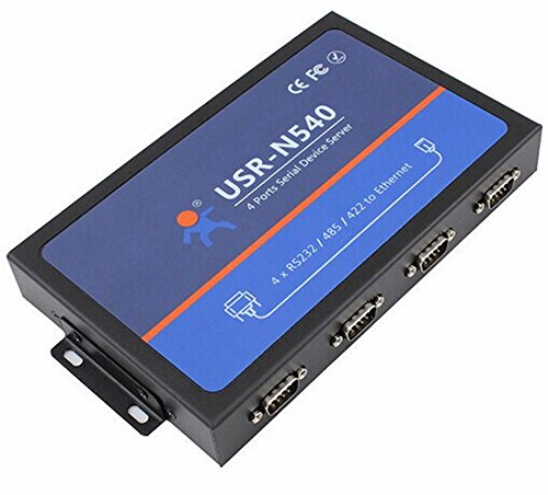 Usr de N540 RS232 Ethernet Convertidor de RS485 a RJ45 RS 422 A TCP IP