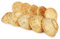 Lot de corbeille en bambou tressé Lashuma, rond env. 15 x 5 cm, au choix lot de 5 ou de 10, Bois, beige, 10 er Set