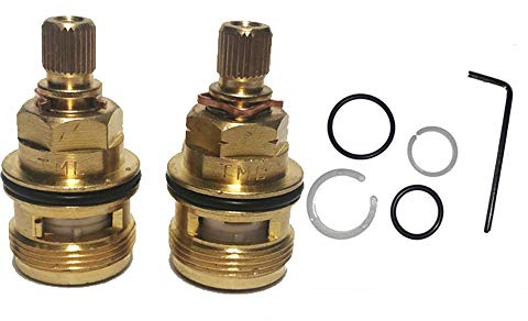 Franke Ascona Full Tap repair Kit Ceramic Cartridge Pair and Spout O Ring's