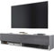Selsey Wander – TV-Lowboard/TV-Schrank in Weiß Matt/Grau Hochglanz hängend/stehend mit LED 140cm