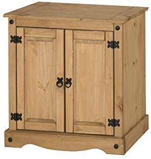 Corona 2 Door Cupboard Sideboard Light Fiesta Wax