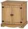 Corona 2 Door Cupboard Sideboard Light Fiesta Wax