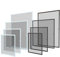 130 x 150 cm Fliegengitter Fenster Insektenschutz Fliegenschutzgitter mückengitter gitter moskitonetz Spannrahmen für Fenster mit Aluminium Rahmen ohne Bohren und Schrauben, Braun