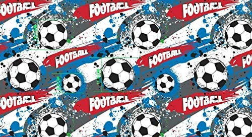 Baumwollstoff Kinderstoff Fußball Breite 160cm ab 50 cm (0,5m)