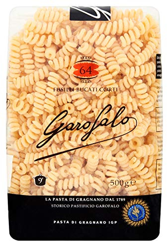 Garofalo Fusilli Bucati Corti Dry Pasta, 500g