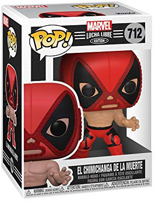 Funko Marvel Luchadores Deadpool - Marvel Comics - Collectable Vinyl Figure - Gift Idea - Official Merchandise - Toys for Kids & Adults - Comic Books Fans - Model Figure for Collectors and Display