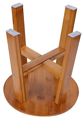 KIKYO Kinderhocker, Kindersitz Mehrzweck Geeignet für Schlafzimmer, Garten,(Small Round Stool)