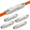 HB-DIGITAL 5x CAT 7 LSA werkzeugloser Netzwerkkabel Verbinder CAT 7 STP feldkonfektionierbare Kupplung Adapter Verlängerung für LAN Verlegekabel Ethernet Installationskabel