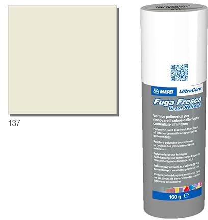 Mapei Ultracare FUGA FRESCA 137 Karamibi-Polymerlack zur Renovierung der Farbe der Betonfugen, Grout Refresh Flasche 160 g.