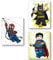 4LittleHeroes Wandposter mit Superhelden-Thema, Comic-Figuren, Legos-Stil, einzigartige Kunstdrucke, Poster für Jungenzimmer, Zimmer-Dekoration, Wandkunst, Superhelden-Leinwandposter, Kinder, Jungen,
