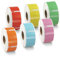 BETCKEY - 6 Rollen 6 Farbe gemischt Mehrzwecketiketten Kompatibel mit DYMO 11355(S0722550), 19mm x 51mm, 3000 Farbige Etiketten für LabelWriter 450, 4XL NICHT passend 550 oder 5XL