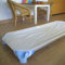 10XDIEZ Spannbettlaken Hängematte Kinderbett - Weiche Babybettwäsche (Weiß - 53x130cm)
