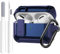 OTOPO Protective Cover for AirPods Pro Case, Shockproof Rugged Shell with Cleaning Kit, Blue