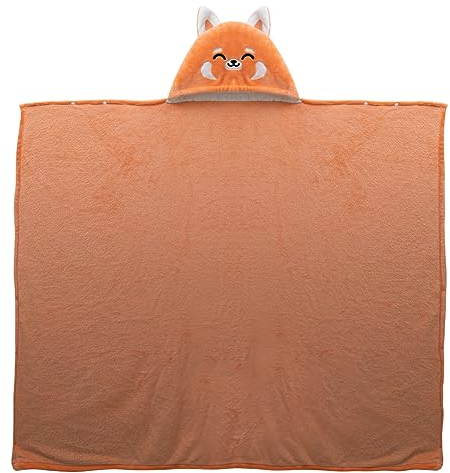 Mr. Wonderful Manta con capucha, Red panda, 110 x 1,5 x 140