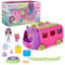 Gabby's Dollhouse Celebration Party Bus Playset with Gabby & DJ Catnip Toy Figures and Dollhouse Accessories, Kids Toys for Ages 3 and UpQ