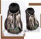 QESSUVNC Indianer Kostüm Damen Hippie KostüM Damen Hippie Boho Haarband Haarschmuck Hippie Kostüm Indianer Stirnband Damen StirnbäNder Pfau (Feder, Braun)
