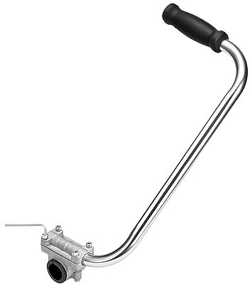 F Fityle Impugnatura per Tagliaerba Maniglia per Diserbo con Staffa Morsetto Falciatrici, Scarificatore, Diserbante, Motozappa, Fornisce Un Supporto Stabile per I Tuoi Attrezzi da Giardinaggio