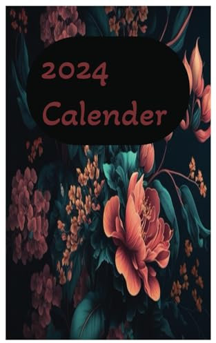 Travel size 2024 Calendar: 52 page week by week calendar, along with room in the back for Note taking.