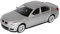 Generisch B*M*W 5er E60 Limousine Silber 2003-2010 1/43 Modell Auto mit individiuellem Wunschkennzeichen