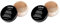 NYX Professional Makeup Polvos fijadores Mineral Finishing Powder, Polvos sueltos, Acabado mate, Absorbe brillos, Fórmula vegana, Tono: Medium/Dark (Paquete de 2)
