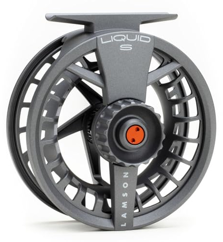 LAMSON Flytande -3+ S-serien flugfiskerulle, rök, 2wt 3wt 4wt storlek