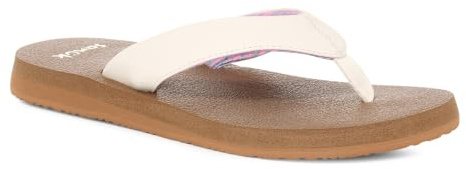 Sanuk Yoga Mat II | Flip Flops for Women | Yoga Sandals For Women | Women's Beach Sandals | Memory Foam Footbed