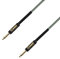 Adam Hall Cables 4 STAR IPP 0300 GRN Cable de instrumento | Cubierta de nylon Adam Hall Jack TS | 3 m