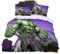 CHENGHUO Bettwäsche Hulk 135x200 Kinder,Kinderbettwäsche Teenager-Bettwäsche Hulk Fanartikel,Incredible Bettbezug Bettwaren-Sets Für Kinder (B,135x200cm+80x80cmx1)