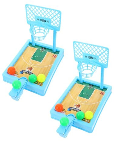 UPKOCH 2 Sätze Basketball-Spielzeug Tischspiele Lernspielzeug Für Das Gehirn Kinder Spielset Spielzeug Für Kinder Basketballspiel Mini Spiel Desktop-spielspielzeug Gehirnspielzeug Plastik