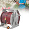 ZXNANA An der Wand montierter Gartenschlauchaufroller, robuster, an der Wand montierter Schlauchaufroller, kann 10–50 m Langen Schlauch (10m)