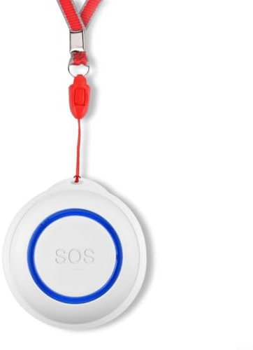ZYNCUE TUYA Wifi Smart SOS Button Persönliches Alarmsystem für ältere Patienten Senioren Kinder, Fernüberwachung SOS-Taste für schnelle Benachrichtigungen