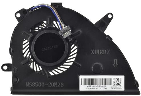 LPUK CPU Ventilateur de remplacement compatible avec HP Pavilion 15-cs1004na, 15-cs1004nf