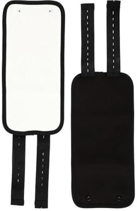 Ohulelks 2-Teiliges Rizinusöl-Gelenkpaket, Ätherisches Öl, Beinpflegepaket, Wiederverwendbar, Schwarz