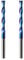 2 Pack Extra Long CNC Spiral Router Bits Up Cut 1/4 inch Shank, 2 inch Cutting Length Long Router Bits, 6.35mm Carbide End Mill with Nano Blue Coated Spiral CNC Router Bit for Wood Carving