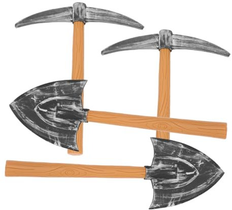 HOOTNEE 2juegos Accesorios De Pala De Plástico Disfraces y Fotos De