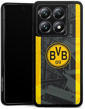DeinDesign Silikon Hülle kompatibel mit Xiaomi 14T Pro Case schwarz Handyhülle Borussia Dortmund BVB Stadion