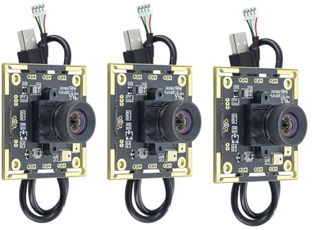 FANSHINUO 3 Set 2MP OV2710 100 Degree Wide Angled Camera Module USB 2.0 For Autodarts Scoring Industrial Design Developer Camera Module