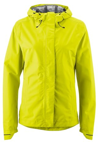Gonso Save Jacket Essential W, Damen Fahrradjacke, Wasserdichte Jacke | Wasserdicht bis 10.000 mm, Winddicht, 2-Lagenlaminatt & getapte Nähte, Weite Passform, Perfekt für das ganze Jahr