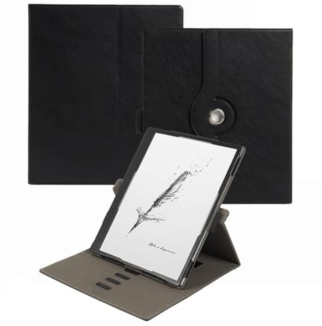 Étui Professionnel Compatible avec Boox T13C / Tab XC/Note Max 13,3 Les liseuses avec Support pivotant à 360° et dragonne.