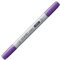 COPIC Ciao Marker Typ V - 17, Amethyst, vielseitiger Layoutmarker, mit einer mittelbreiten und einer Brush-Spitze