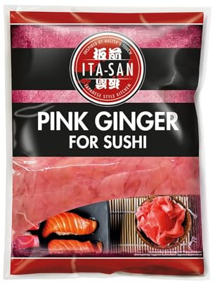 Diamond ITA-SAN Sushi Ingwer PINK / PINK GINGER FOR SUSHI 1kg Abtropfgewicht