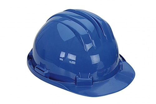 Climax 2451005105000 Polyethylene 6-Point Safety Helmet, Blue