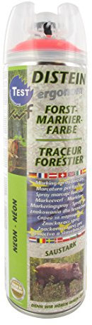 Greenstar 10115 Traceur forestier Fluorescent Rouge Aérosol 500 ml SP1313+