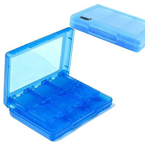 Luniquz 26 in 1 Game Card Case Holder for Nintendo New 3DS / 3DS / Dsi/Dsi XL/Dsi LL/DS/DS Lite Cartridge Box/Blue