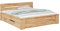 WOODLIVE DESIGN BY NATURE Massivholzbett Cassetta, 160 x 200 cm Stauraumbett aus Kernbuche, massives Holzbett mit Schubladen, hochwertiges Doppelbett mit Komforthöhe, Natur