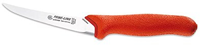 Johannes Giesser Messerfabrik PrimeLine Ausbeinmesser Messer, Rot, 13 cm