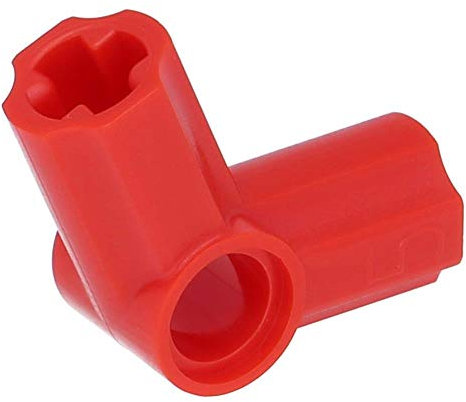 LEGO® Technik, Achs- und Pin Verbinder angewinkelt #5 - 112.5 Grad Rot