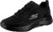 Skechers Herren Go Walk Arch Fit Idyllic Sneaker, Black Textile Synthetic Trim, 41 EU