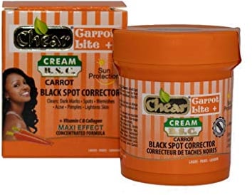 Carrot Lite + Black Spot Corrector 30 ml – entfernt Flecken, Flecken, Hautunreinheiten, Akne, Pickel und hellt die Haut auf